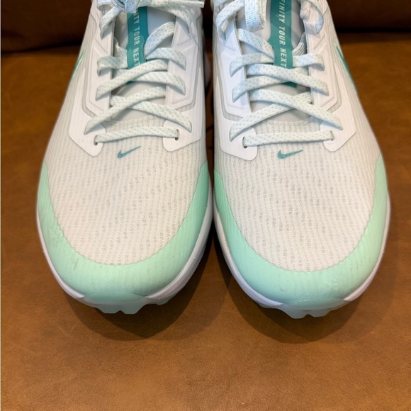NEW Nike Air Zoom Infinity Tour Next% Golf Shoes Sneakers Mint Teal Men 9.5 main image 2